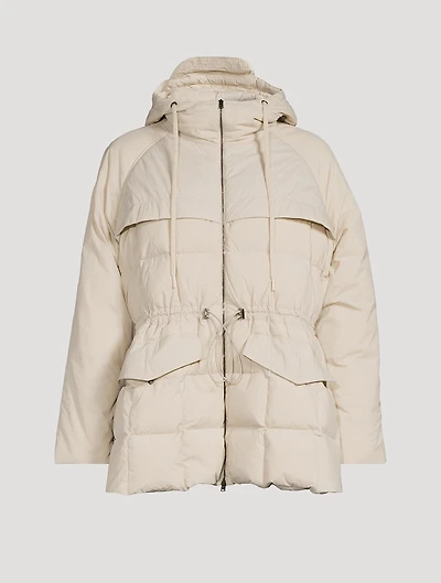 Tech Nylon Down Jacket