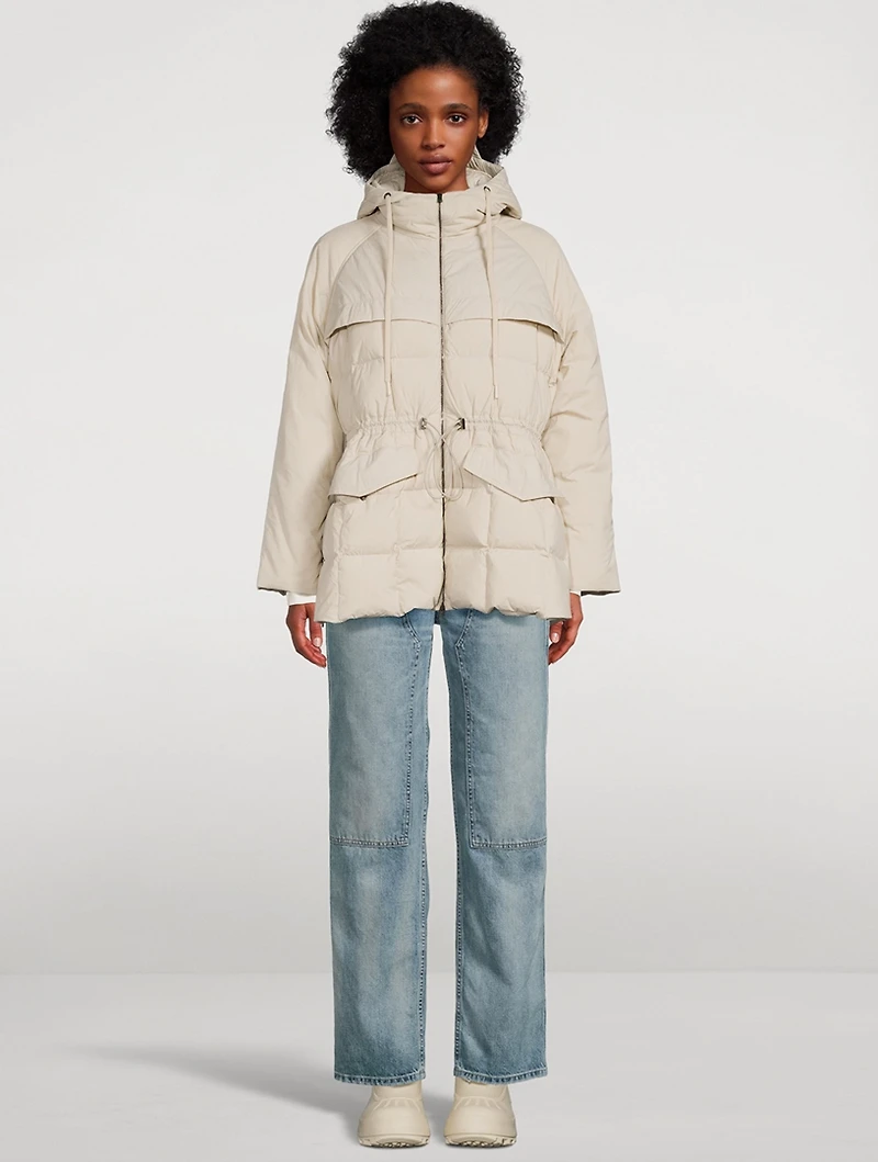 Tech Nylon Down Jacket