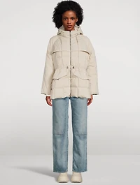 Tech Nylon Down Jacket