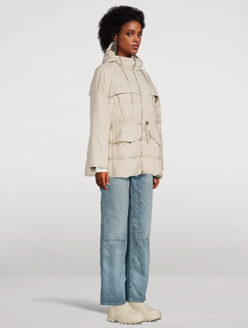 Tech Nylon Down Jacket
