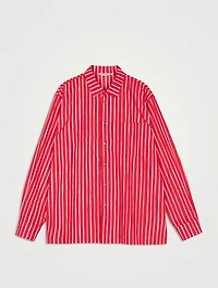 Jokapoika Striped Cotton Shirt