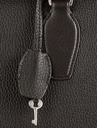 India 15.75 Leather Satchel