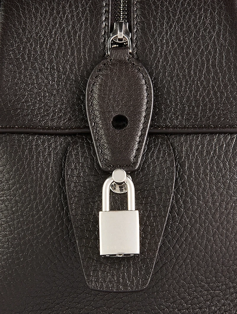 India 15.75 Leather Satchel