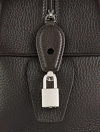 India 15.75 Leather Satchel