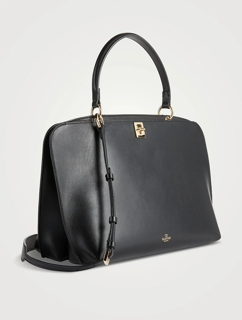 2gether Leather Top Handle Bag
