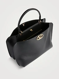 2gether Leather Top Handle Bag
