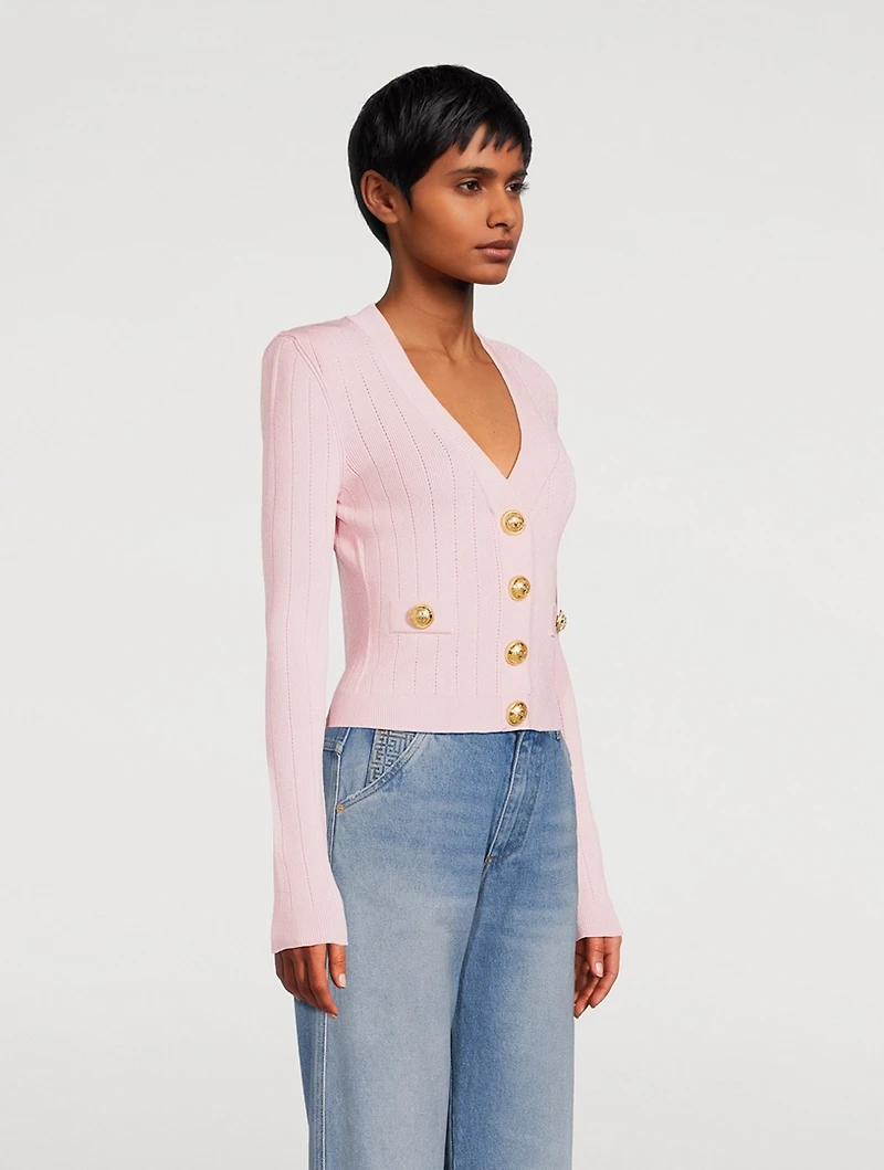 V-Neck Cardigan