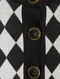 Diamond Jacquard Cardigan