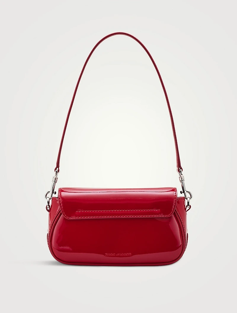 The Clover Patent Leather Shoulder Bag