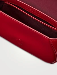 The Clover Patent Leather Shoulder Bag