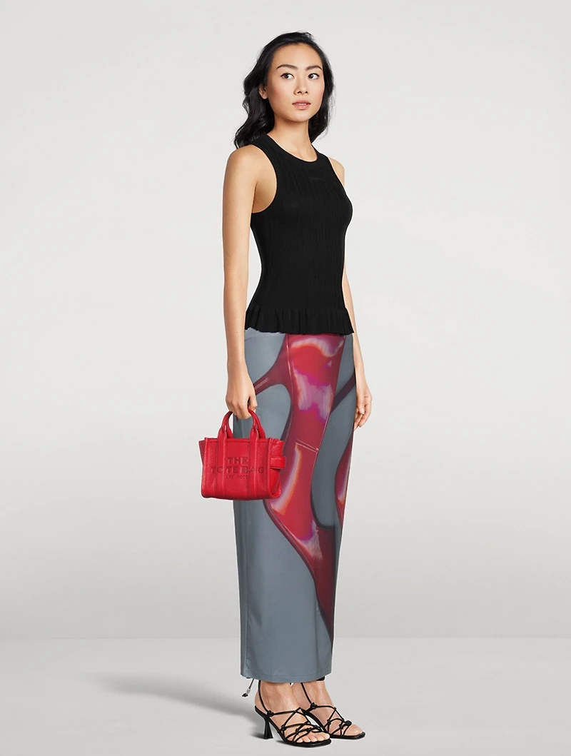 The Leather Crossbody Tote Bag