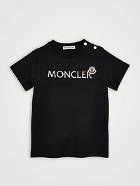 Stretch Cotton Logo T-Shirt