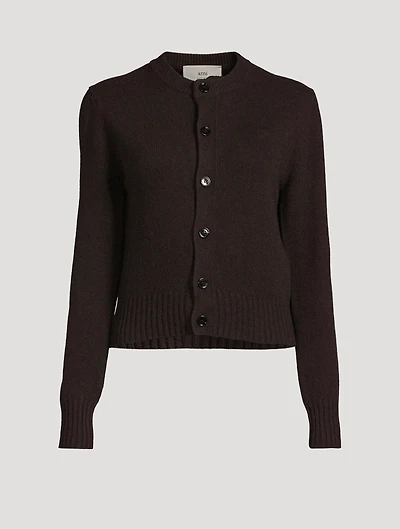 Ami de Cœur Cashmere Wool Cardigan