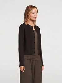 Ami de Cœur Cashmere Wool Cardigan