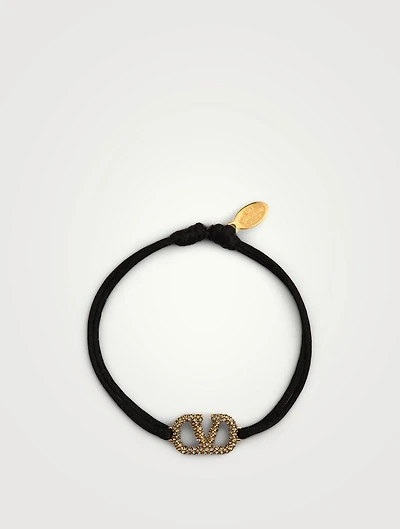 Crystal VLogo Bracelet