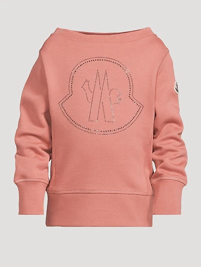 Studded Logo Sweatshirt