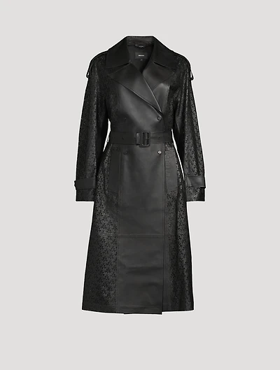 Lorelei Leather Trench Coat