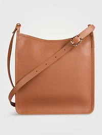 Medium Le Foulonné Leather Crossbody Bag
