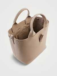 Small Le Roseau Leather Crossbody Bag