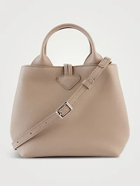 Small Le Roseau Leather Crossbody Bag