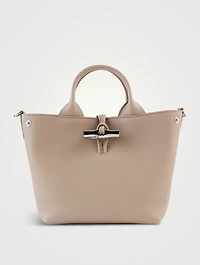 Small Le Roseau Leather Crossbody Bag