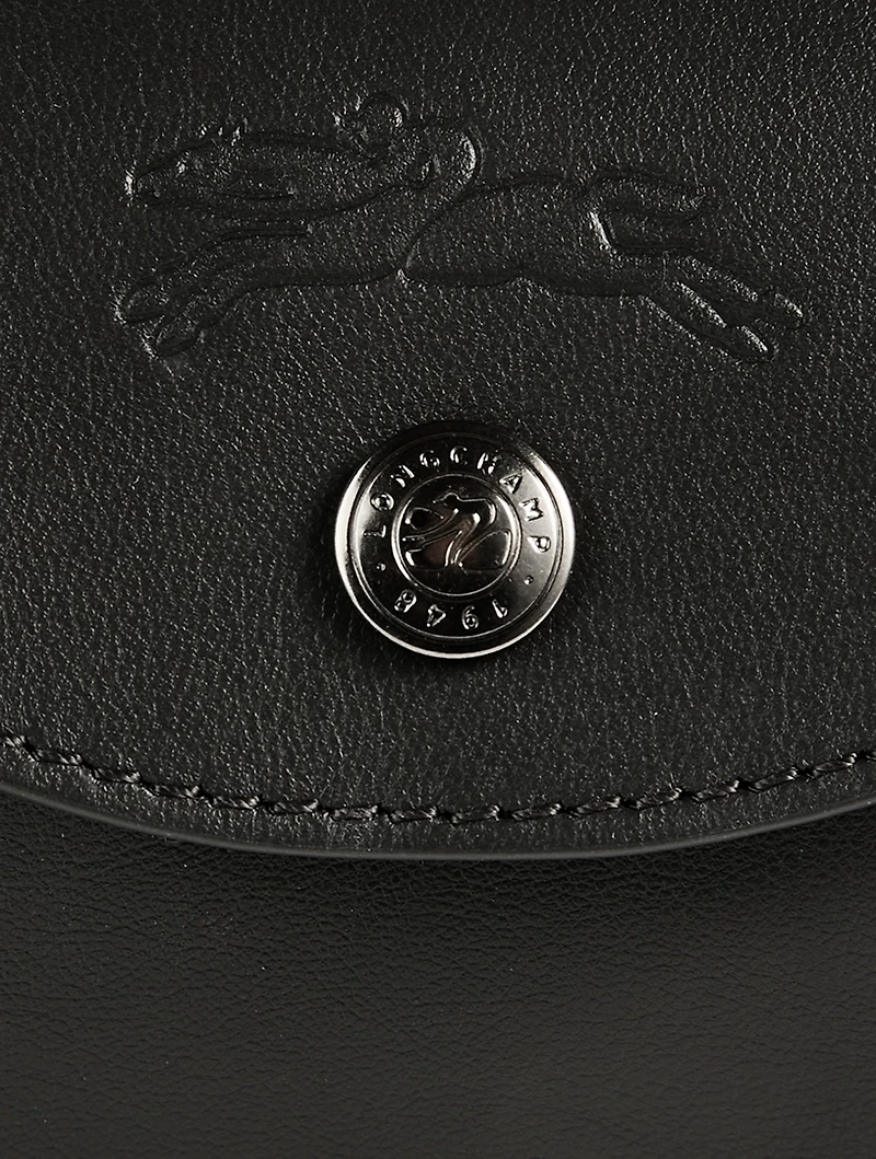 XS Le Pliage Xtra Leather Crossbody Pouch