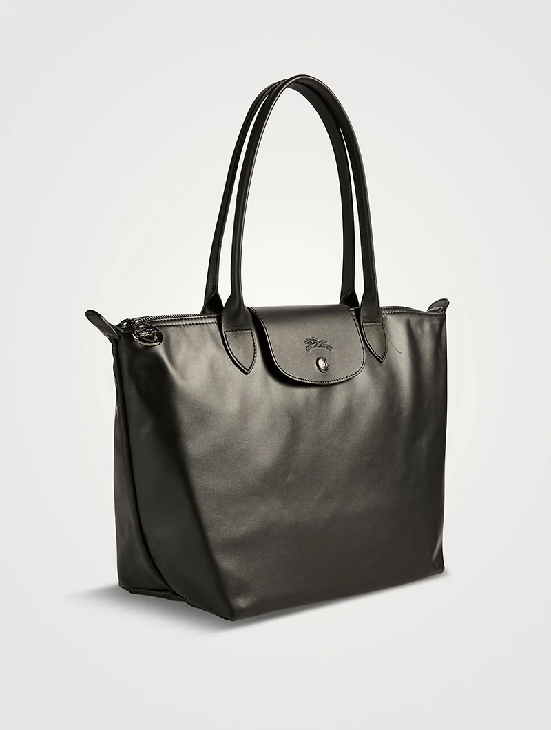 Medium Le Pliage Xtra Leather Tote Bag