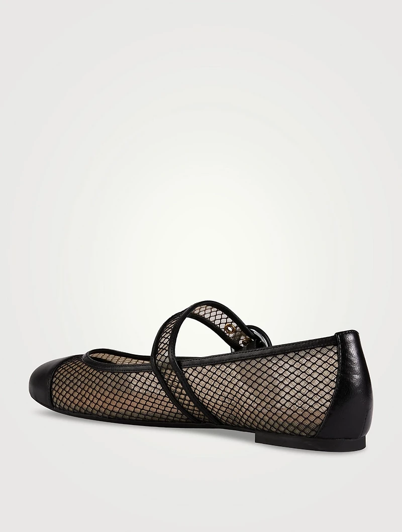 Solstice Mesh Ballet Flats