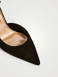 Very Bow Tie Suede Pumps