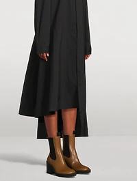 Stride Leather Heeled Chelsea Boots