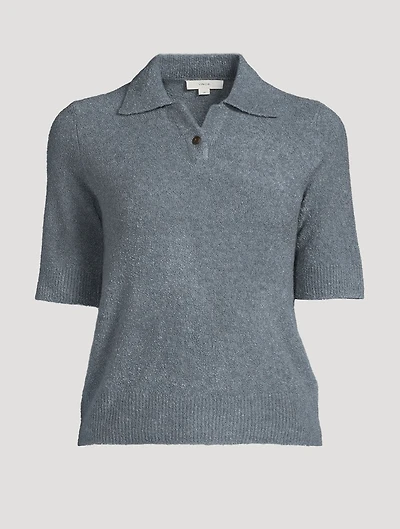 Bouclé Polo Shirt