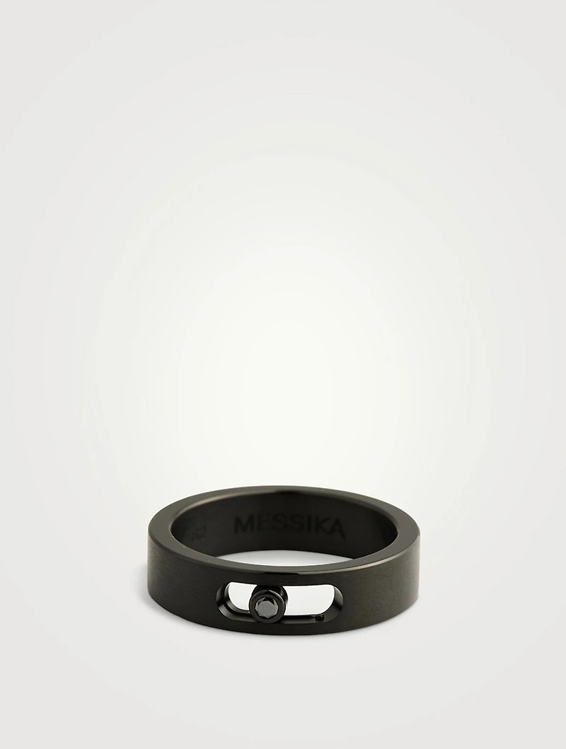 Move Titanium Diamond Ring