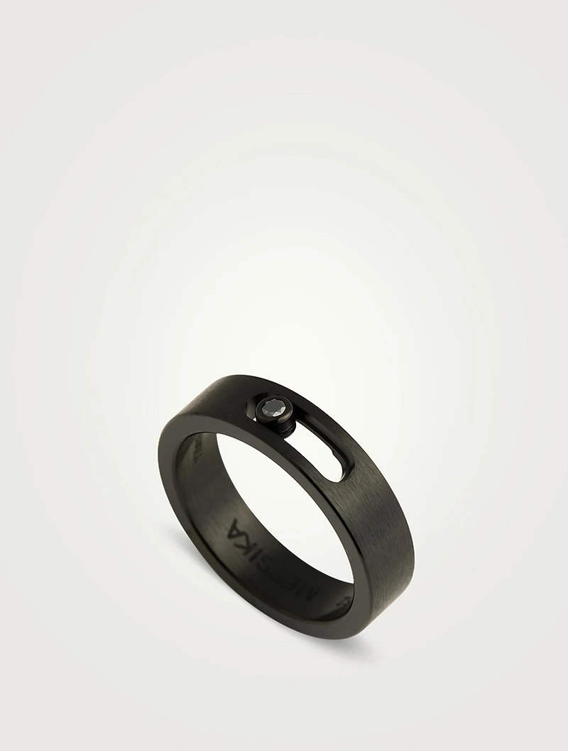 Move Titanium Diamond Ring