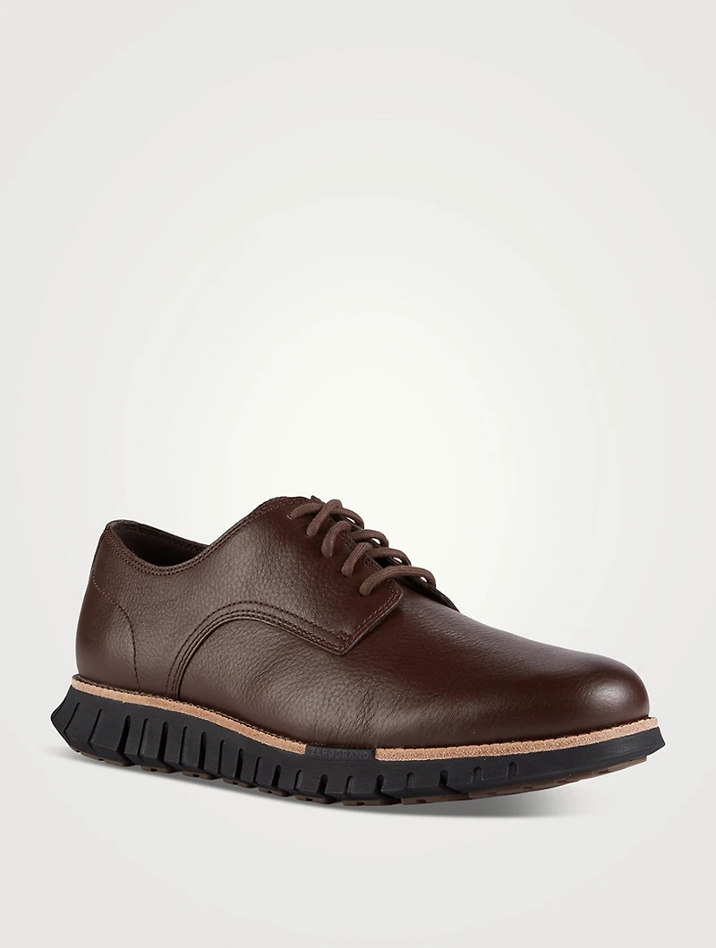 ZERØGRAND Remastered Plain-Toe Oxford Shoes