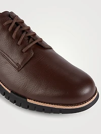 ZERØGRAND Remastered Plain-Toe Oxford Shoes