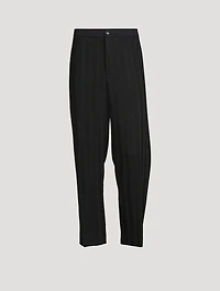 Zig Zag Tapered Trousers