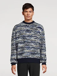 Zig Zag Wool Sweater