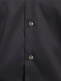 Slim-Fit Elevated Twill Shirt