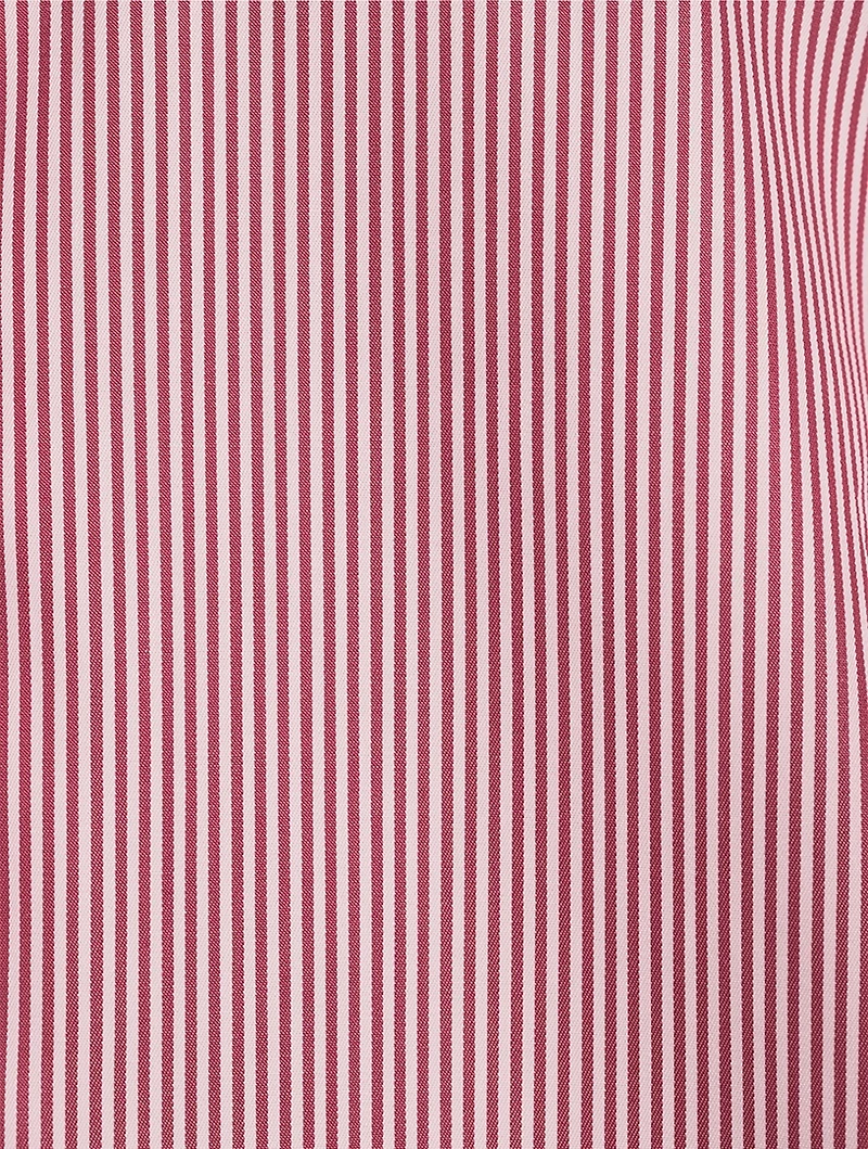 Slim-Fit Striped Elevated Shirt