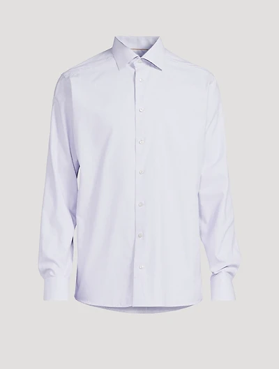 Slim-Fit Pin-Dot Elevated Shirt