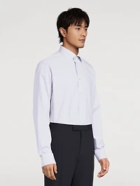 Slim-Fit Pin-Dot Elevated Shirt