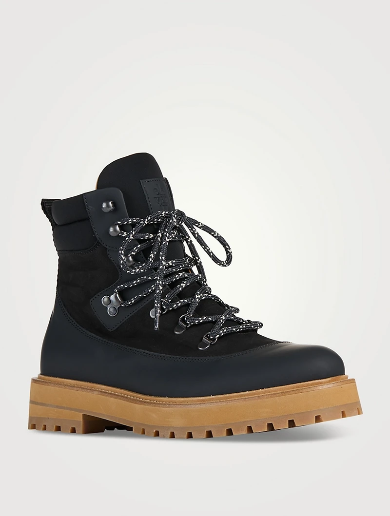 Lace-Up Boots