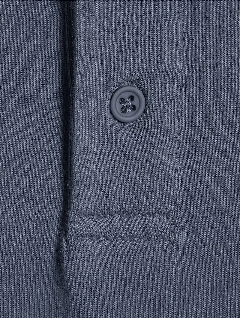 Garment-Dyed Polo Shirt