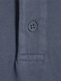 Garment-Dyed Polo Shirt