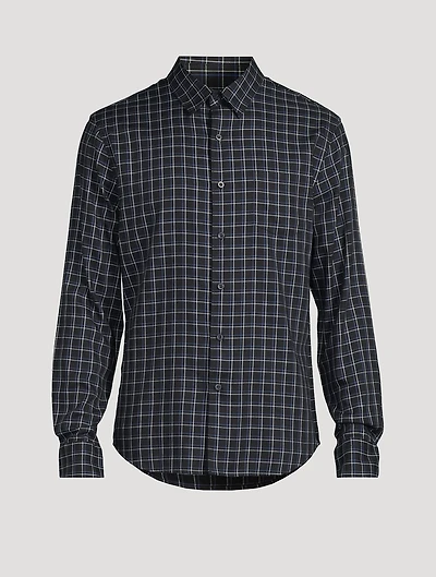 Ynez Plaid Long-Sleeve Shirt
