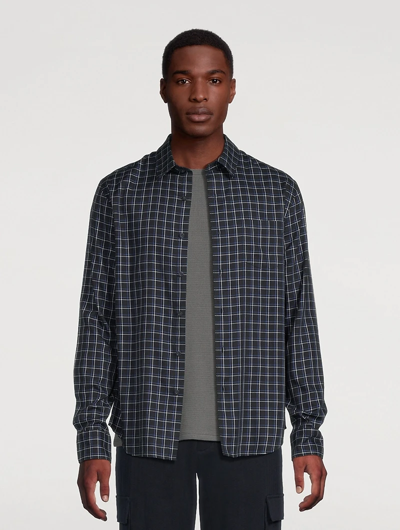 Ynez Plaid Long-Sleeve Shirt