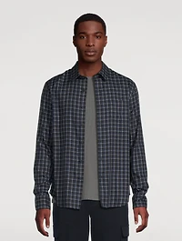 Ynez Plaid Long-Sleeve Shirt
