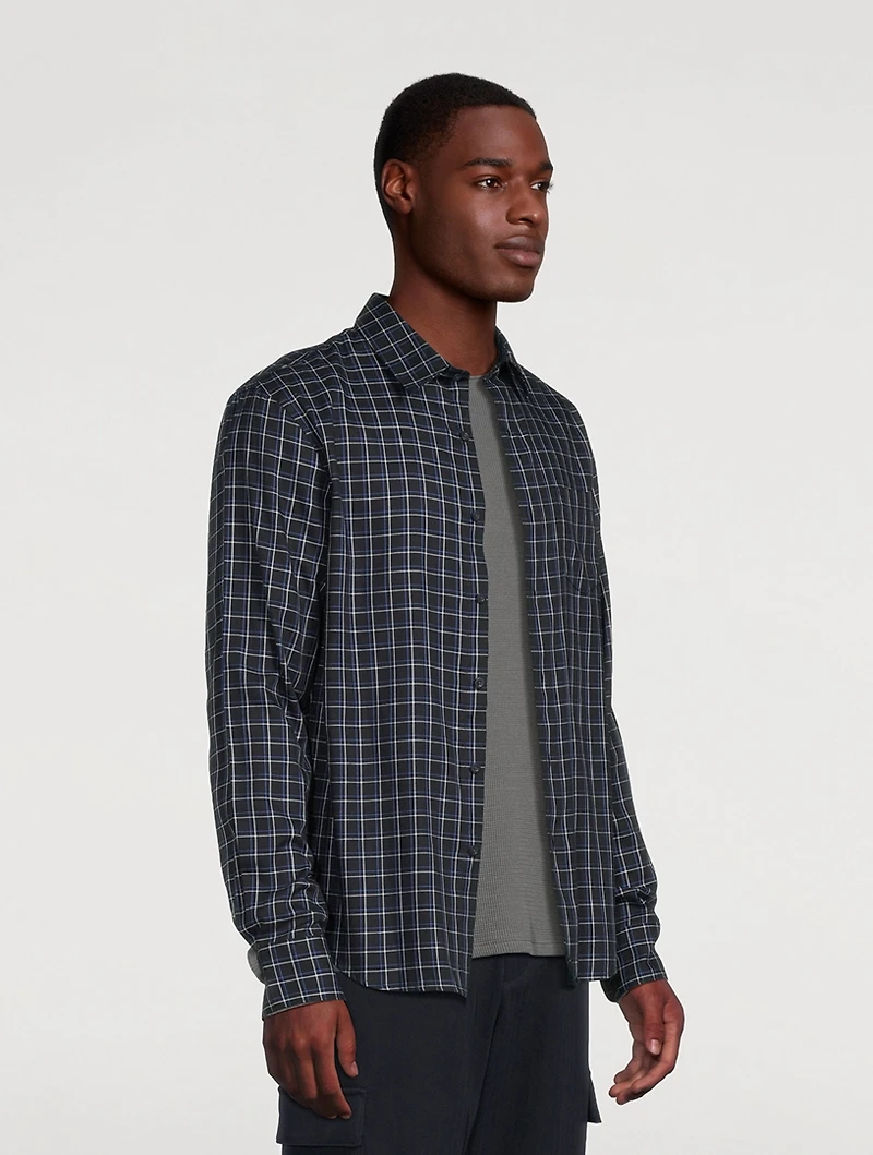 Ynez Plaid Long-Sleeve Shirt