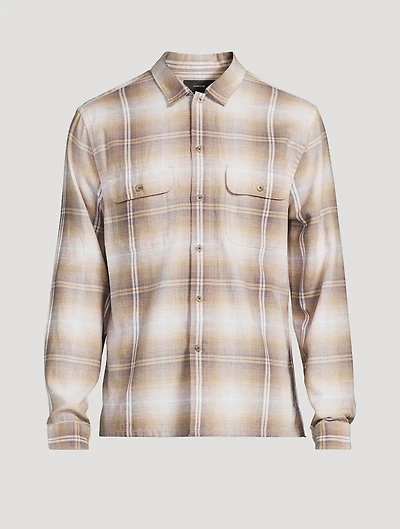 Saguaro Cotton And Hemp Plaid Shirt