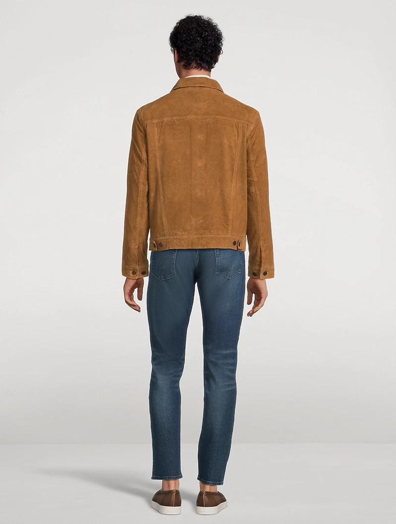 Suede Trucker Jacket